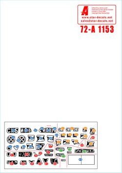 画像3: STAR DECALS[SD72-A1153]1/72 現用 ウクライナの戦争＃14 ワグネル・グループの反乱のT-80BV戦車/BTR-82A装甲兵員輸送車(2023年)
