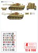 画像3: STAR DECALS[SD72-A1159]1/72 WWII 独 グロスドイッチュラント師団のタイガーI重戦車初期/中期/後期型(1943-1945年) (3)