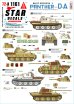 画像1: STAR DECALS[SD72-A1161]1/72 WWII 独 バルト海攻勢＃2 第11SS義勇装甲擲弾兵師団ノルトラント/グロスドイッチュラント師団/第5装甲師団のパンサー戦車D/A型(1944-1945年) (1)