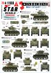 画像1: STAR DECALS[SD72-A1188]1/72 現用 フランス インドシナ戦争＃4 M5A1スチュアート軽戦車 初期/後期生産車 (1)