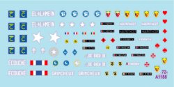 画像2: STAR DECALS[SD72-A1188]1/72 現用 フランス インドシナ戦争＃4 M5A1スチュアート軽戦車 初期/後期生産車