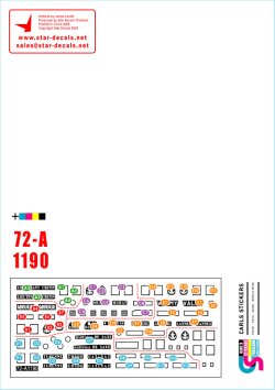 画像3: STAR DECALS[SD72-A1190]1/72 現用 フランス インドシナ戦争＃6 R.B.C.E.O.のシャーマン戦車 M4/M4A1/M4コンポジット/M4(105mm)/M4A1E8(76mm)
