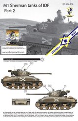 SabIngaMartin Pab.[SIM_18]IDF シャーマンタンクデカールセット Part.2