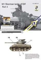 SabIngaMartin Pab.[SIM_19]IDF シャーマンタンクデカールセット Part.3