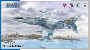 画像1: スペシャルホビー[SPH SH48167]1/48 L-39ZA/ZA ART アルバトロス (1)