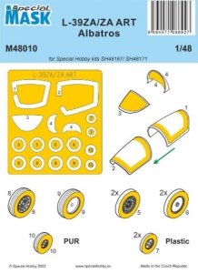 画像1: スペシャルホビー[SPH M48010]1/48 L-39ZA/ZA ART アルバトロス 塗装マスクシール (スペシャルホビー用) (1)