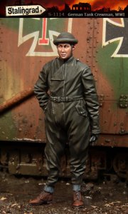 画像1: スターリングラード[ST1114]1/35WWIドイツ戦車兵(4)黒ツナギ姿の戦車兵 (1)
