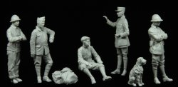 画像2: スターリングラード[ST1120]1/35WWIフランス戦車兵 5体入ビッグセット