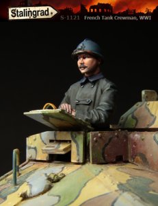 画像1: スターリングラード[ST1121]1/35WWIフランス戦車兵(1)身を乗り出した戦車兵 (1)