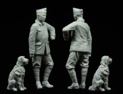 画像3: スターリングラード[ST1125]1/35WWIフランス戦車兵(5)戦車兵と犬