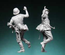 画像4: スターリングラード[ST3003]1/35ドイツ陸軍 小隊を指揮する下士官 スペアヘッド2種類付