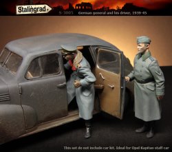 画像3: スターリングラード[ST3005]1/35ドイツ陸軍 高級将校と将校付運転手