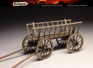 画像1: スターリングラード[ST3016]1/35干し草運搬用馬車 (1)