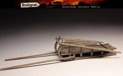 画像2: スターリングラード[ST3019]1/35ロシア製の馬曳きソリ