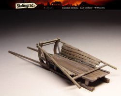 画像3: スターリングラード[ST3019]1/35ロシア製の馬曳きソリ