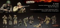 スターリングラード[ST3040]1/35ロシア兵ベルリン1945 10体入ビッグセット