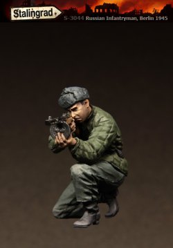 画像2: スターリングラード[ST3044]1/35ロシア兵ベルリン1945(4)応射する赤軍兵士