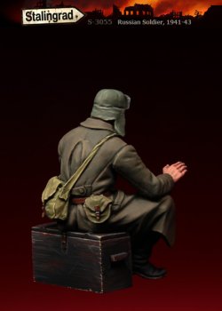 画像2: スターリングラード[ST3055]1/35ロシア赤軍41〜43年冬(5)暖を取る赤軍兵士