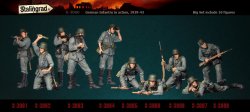 画像2: スターリングラード[ST3060]1/35ドイツ兵「進撃せよ1939〜43」10体入ビッグセット