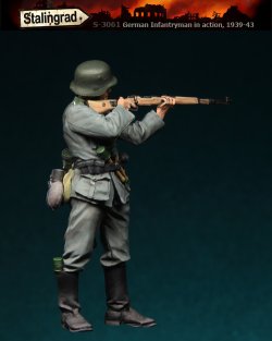 画像1: スターリングラード[ST3061]1/35ドイツ歩兵1939〜43(1)立ち撃ち