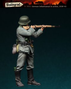 画像1: スターリングラード[ST3061]1/35ドイツ歩兵1939〜43(1)立ち撃ち (1)