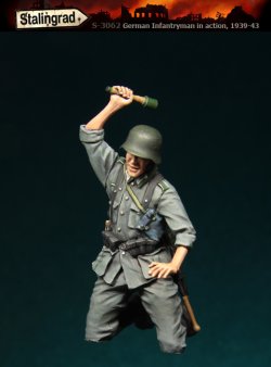 画像1: スターリングラード[ST3062]1/35ドイツ歩兵1939〜43(2)投擲！