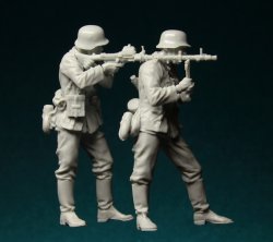 画像3: スターリングラード[ST3063]1/35ドイツ歩兵1939〜43(3)MGチーム(2体入)掃射開始
