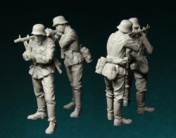 画像4: スターリングラード[ST3063]1/35ドイツ歩兵1939〜43(3)MGチーム(2体入)掃射開始
