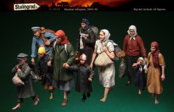 画像1: スターリングラード[ST3070]1/35ロシア人難民「戦火を逃れて1941〜45」10体入ビッグセット