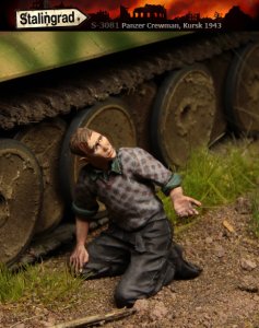 画像1: スターリングラード[ST3081]1/35ドイツ戦車兵クルクス1943(1)工具をくれ (1)