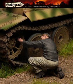 画像2: スターリングラード[ST3083]1/35ドイツ戦車兵クルクス1943(3)転輪を支える