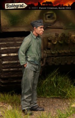 画像2: スターリングラード[ST3084]1/35ドイツ戦車兵クルクス1943(4)様子見の戦友
