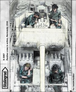 画像3: スターリングラード[ST3087]1/35パンター乗員配置セット(5体入)