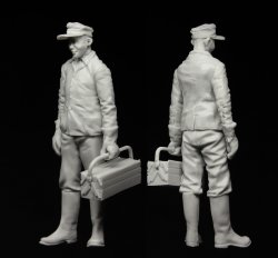 画像3: スターリングラード[ST3091]1/35ドイツ装甲車搭乗員ウクライナ1943(1)工具箱を持つ兵