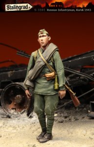 画像1: スターリングラード[ST3101]1/35ロシア兵クルスク1943(1)空を見上げる新兵 (1)