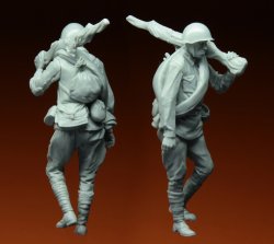画像3: スターリングラード[ST3103]1/35ロシア兵クルスク1943(3)元気なく歩く兵