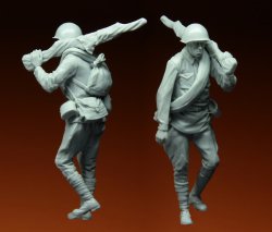 画像4: スターリングラード[ST3103]1/35ロシア兵クルスク1943(3)元気なく歩く兵