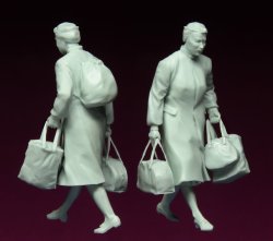 画像3: スターリングラード[ST3112]1/35ヨーロッパの難民1939〜45(2)逃避する女性