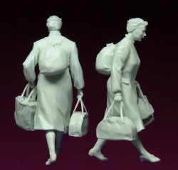 画像4: スターリングラード[ST3112]1/35ヨーロッパの難民1939〜45(2)逃避する女性