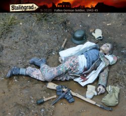画像1: スターリングラード[ST3121]1/35戦闘後の検分1945(1)討たれたドイツ兵
