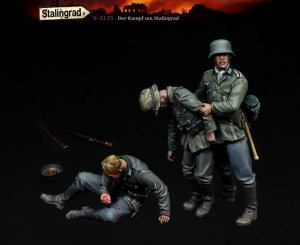 画像1: スターリングラード[ST3125]1/35スターリングラードの戦い 負傷した独兵セット(3体入) (1)