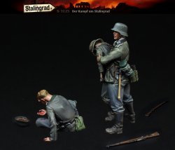 画像2: スターリングラード[ST3125]1/35スターリングラードの戦い 負傷した独兵セット(3体入)