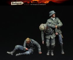 画像4: スターリングラード[ST3125]1/35スターリングラードの戦い 負傷した独兵セット(3体入)