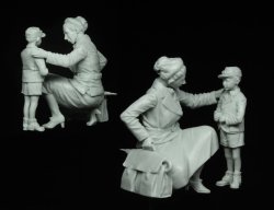 画像3: スターリングラード[ST3141]1/35欧州の市民1939〜45(1)少年を諭す母