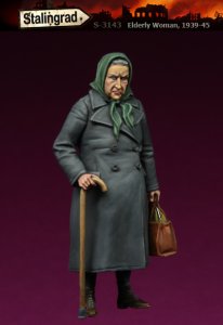 画像1: スターリングラード[ST3143]1/35欧州の市民1939〜45(3)買物途中の老婦人 (1)