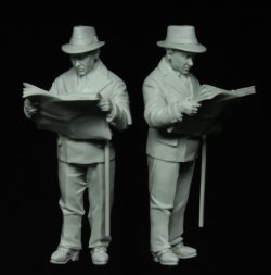 画像3: スターリングラード[ST3144]1/35欧州の市民1939〜45(4)新聞を読む紳士