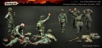スターリングラード[ST3150]1/35米空挺兵と独兵捕虜1945 10体入ビックセット