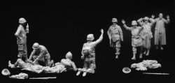 画像2: スターリングラード[ST3150]1/35米空挺兵と独兵捕虜1945 10体入ビックセット