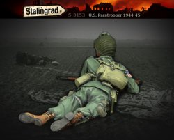 画像4: スターリングラード[ST3153]1/35米空挺兵1945(1)伏せる兵士