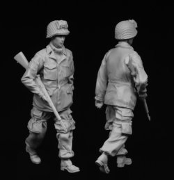 画像2: スターリングラード[ST3155]1/35米空挺兵1945(3)歩く兵士
